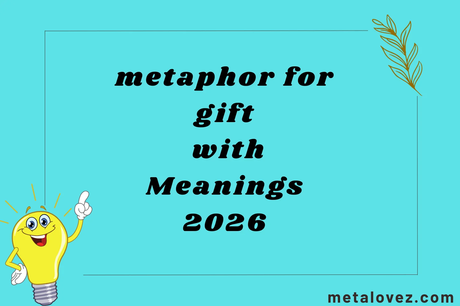 metaphor for gift