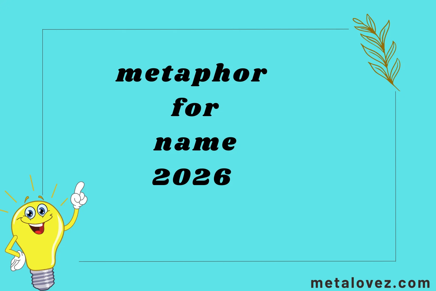 metaphor for name