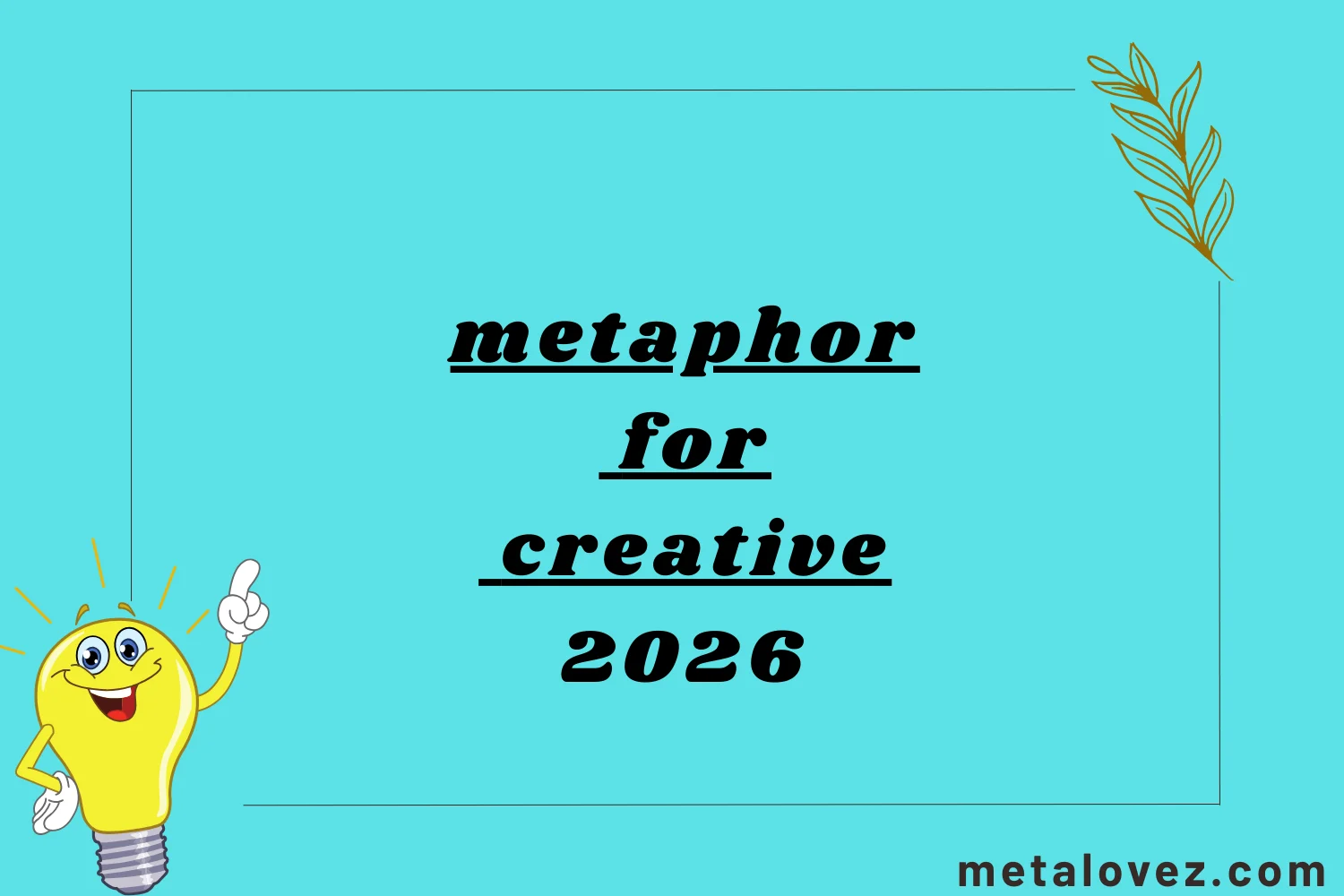 metaphor for creative